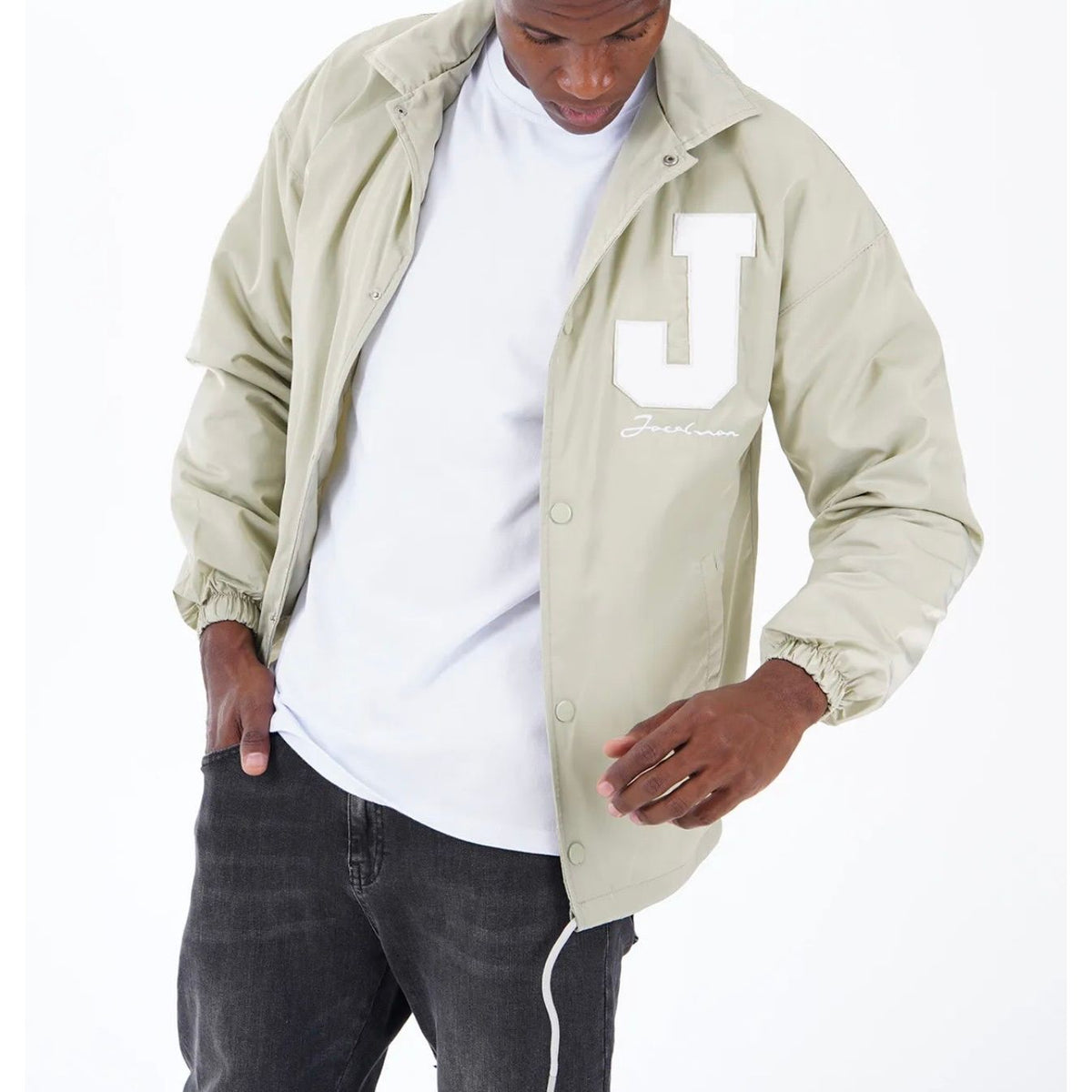 Veste Légère Homme Beige – Mi-Saison Moderne & Polyvalente