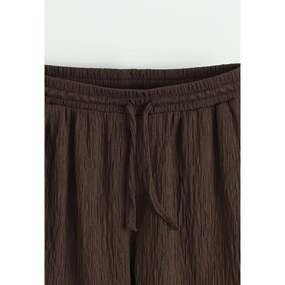 Ensemble Chemise & Short Marron Homme – Style Estival Minimaliste